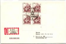 Berlin 335 FN auf Brief Formnummer 1 #KW111