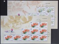 China 3425-3428 gestempelt als Kleinbogensatz #KX446