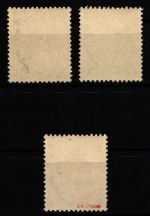 Ryukyus-Inseln 15-17 postfrisch MiNr 17 mit kleinem Gummifehler #KS355