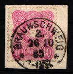 Deutsches Reich 41 a gestempelt Typenprüfung #KW947