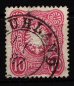 Deutsches Reich 41 b gestempelt Preußen-Stempel, geprüft Wiegand BPP #KW962