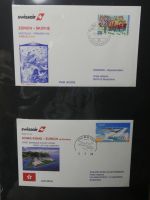 Schweiz Erstflüge über 80 Belege im Ringbinder #LY691