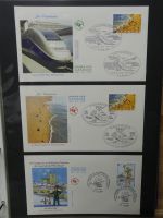 Frankreich FDCs ab 1999 besammelt über 200 Stück im Ringbinder #LY692