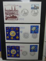 Frankreich FDCs ab 1999 besammelt über 200 Stück im Ringbinder #LY692