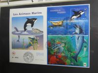Frankreich und Gebiete FDCs ab 2002 besammelt im Ringbinder #LY693