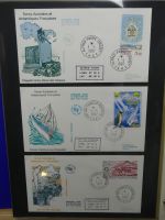 Frankreich und Gebiete FDCs ab 2002 besammelt im Ringbinder #LY693