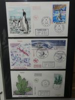 Frankreich und Gebiete FDCs ab 2002 besammelt im Ringbinder #LY693