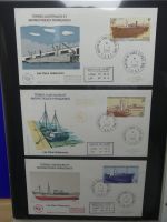 Frankreich und Gebiete FDCs ab 2002 besammelt im Ringbinder #LY693