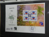 Frankreich und Gebiete FDCs ab 2002 besammelt im Ringbinder #LY693