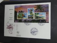 Frankreich und Gebiete FDCs ab 2002 besammelt im Ringbinder #LY693