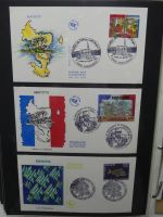 Frankreich und Gebiete FDCs ab 2002 besammelt im Ringbinder #LY693