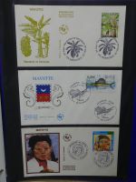 Frankreich und Gebiete FDCs ab 2002 besammelt im Ringbinder #LY693