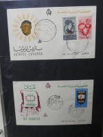 UAR Ägypten FDCs ab 1953 besammelt über 150 Stück im Ringbinder #LY694
