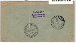 Berlin 44, 100 auf Brief als Mischfrankatur portogerecht #KY559