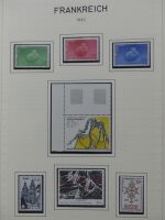Frankreich 1984-1992 ** postfrisch auf Blankoblättern #LY738