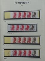 Frankreich 1984-1992 ** postfrisch auf Blankoblättern #LY738
