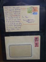 Berlin schönes Lot Briefe und Marken im Leuchtturm Binder #LY430