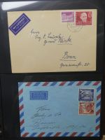 Berlin schönes Lot Briefe und Marken im Leuchtturm Binder #LY430