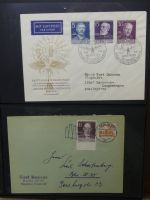 Berlin schönes Lot Briefe und Marken im Leuchtturm Binder #LY430