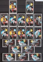 DDR W Zd 394-W Zd 401 und S Zd 160-S Zd 167 postfrisch #KZ334