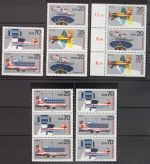 DDR W Zd 445-W Zd 452 und S Zd 202-S Zd 209 postfrisch #KZ342