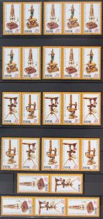 DDR W Zd 459-W Zd 466 und S Zd 210-S Zd 217 postfrisch #KZ344