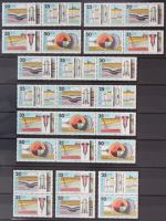 DDR W Zd 467-W Zd 474 und S Zd 218-S Zd 225 postfrisch #KZ345