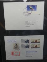 BRD Bund prall gefüllter Ordner Bedarfsbriefe im Leitz-Ordner #LY789