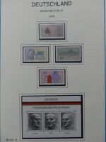 BRD Bund ab 1975 ** besammelt auf selbstgestalteten Seiten #LY823