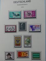 BRD Bund ab 1975 ** besammelt auf selbstgestalteten Seiten #LY823