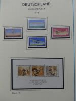 BRD Bund ab 1975 ** besammelt auf selbstgestalteten Seiten #LY823