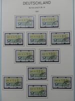 BRD Bund ab 1975 ** besammelt auf selbstgestalteten Seiten #LY823
