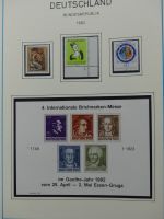 BRD Bund ab 1975 ** besammelt auf selbstgestalteten Seiten #LY823