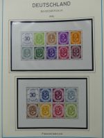 BRD Bund ab 1975 ** besammelt auf selbstgestalteten Seiten #LY823