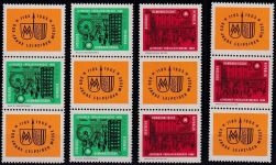 DDR W Zd 118-W Zd 125 und S Zd 44-S Zd 51 postfrisch #KZ285