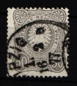 Deutsches Reich 36 a gestempelt geprüft Wiegand BPP #KY224