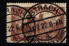 Deutsches Reich 114 a gestempelt geprüft Infla Berlin #KY335