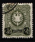 Deutsche APA Türkei 5 b gestempelt gepr. Wiegand BPP #NA621