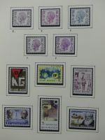 Belgien 1975-1990 postfrisch besammelt auf selbstgestalteten Seiten #LY824
