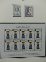 Belgien 1975-1990 postfrisch besammelt auf selbstgestalteten Seiten #LY824