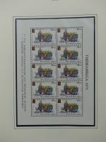 Belgien 1975-1990 postfrisch besammelt auf selbstgestalteten Seiten #LY824