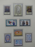 Belgien 1975-1990 postfrisch besammelt auf selbstgestalteten Seiten #LY824