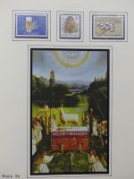 Belgien 1975-1990 postfrisch besammelt auf selbstgestalteten Seiten #LY824