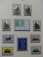 Belgien 1975-1990 postfrisch besammelt auf selbstgestalteten Seiten #LY824