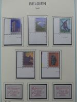 Belgien 1975-1990 postfrisch besammelt auf selbstgestalteten Seiten #LY824