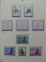 Belgien 1975-1990 postfrisch besammelt auf selbstgestalteten Seiten #LY824
