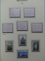 Belgien 1975-1990 postfrisch besammelt auf selbstgestalteten Seiten #LY824