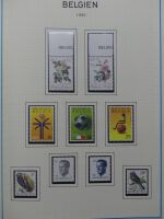 Belgien 1975-1990 postfrisch besammelt auf selbstgestalteten Seiten #LY824