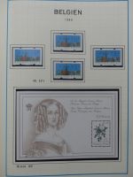 Belgien 1975-1990 postfrisch besammelt auf selbstgestalteten Seiten #LY824