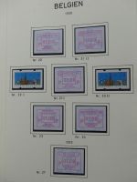 Belgien 1975-1990 postfrisch besammelt auf selbstgestalteten Seiten #LY824
